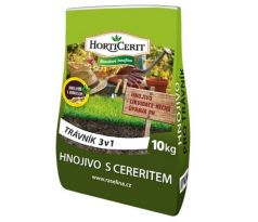 Hnojivo na trávnik Horticerit  s cereritom 3 v 1 / 10 kg