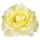 Umelá ruža žltá 11 cm