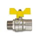 Guľový ventil-GAS so šróbením-MF vonkajší/vnútorný ventil