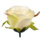 Umelá ružička bledožltá 6 cm / 1 ks