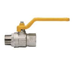 Guľový ventil-GAS páka-MF vonkajší/vnútorný závit