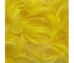 Perie dekoračné žlté 15 g