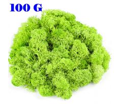 Stabilizovaný mach jarná zelená 100 g