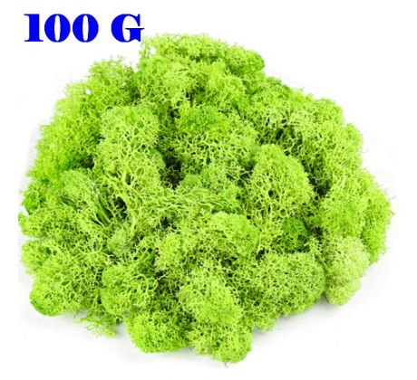 Stabilizovaný mach jarná zelená 100 g