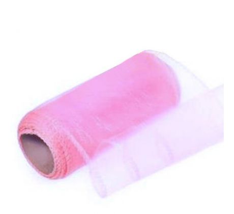 Organza light pink 12 cm / 8 m