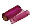 Organza dark plum 12 cm / 8 m