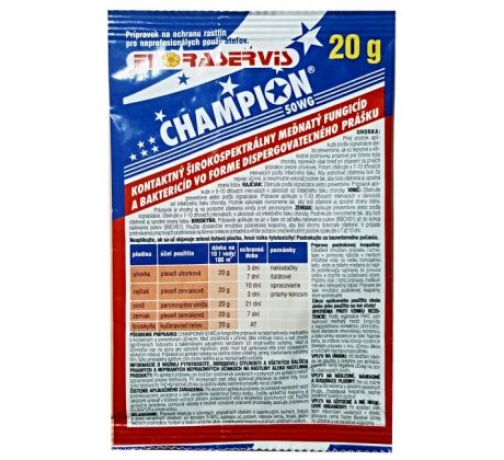 Floraservis Champion 50 WG 20 g / 20 l vody