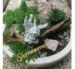 Drevený výrez Spomíname 11,5 cm, naaranžovaný