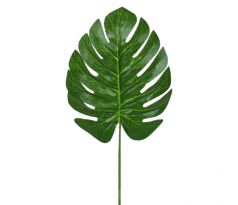 Monstera umelý list 45 cm, detail