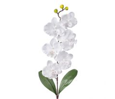 Umelá orchidea saténová L160-01