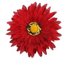 Umelá gerbera červená 15 cm