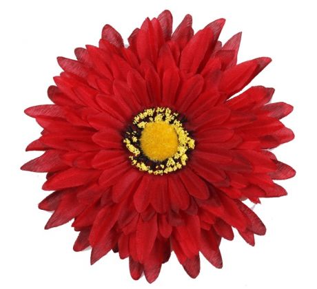 Umelá gerbera červená 15 cm