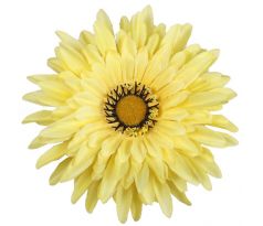 Umelá gerbera žltá 15 cm