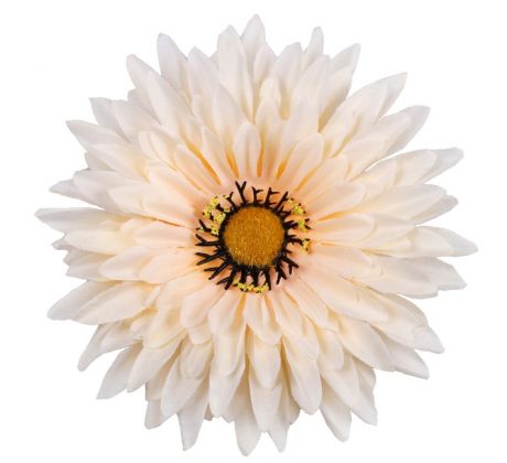 Umelá gerbera broskyňová 15 cm