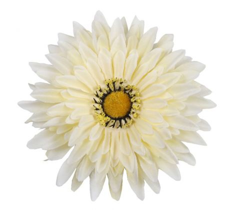 Umelá gerbera bledožltá 15 cm