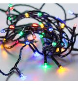 Vianočné osvetlenie 48 LED color s časovačom 3,5 m