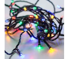 Vianočné osvetlenie 48 LED color s časovačom 3,5 m