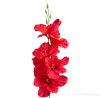 Umelá gladióla saténová červená 54 cm
