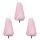 Umelý tulipán saténový ružový 9 cm