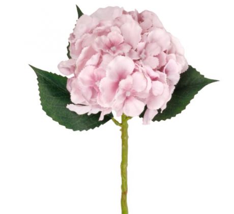 Umelá hortenzia fialová 34 cm