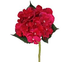 Umelá hortenzia červená 34 cm