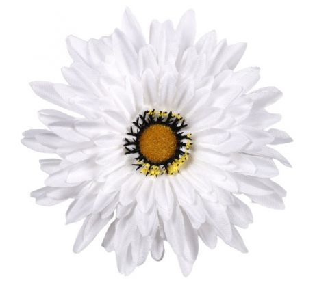 Umelá gerbera biela 15 cm