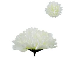 Umelá chryzantéma krémová 9 cm