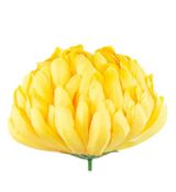 Umelá chryzantéma žltá 11 cm