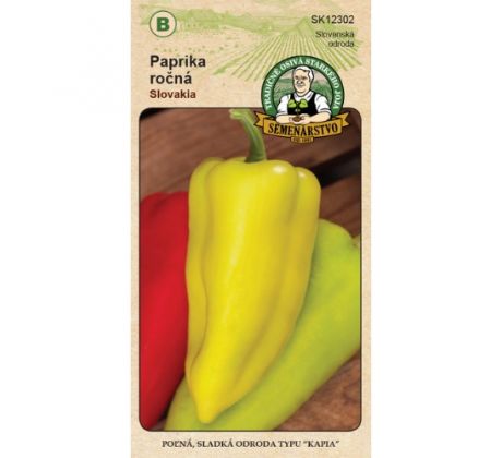 Paprika ročná Slovakia