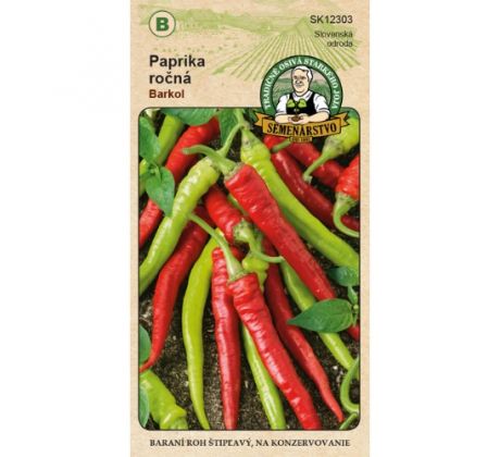 Paprika ročná Barkol