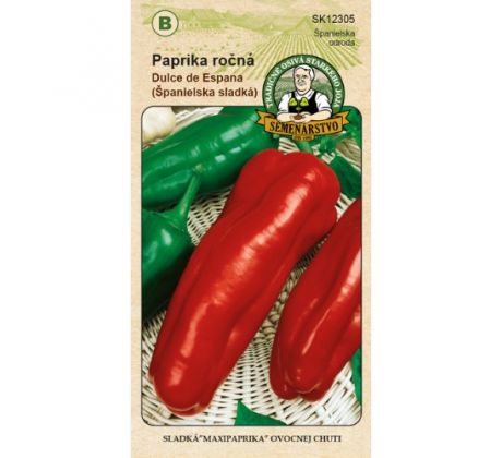 Paprika ročná Dulce de Espana - španielska sladká