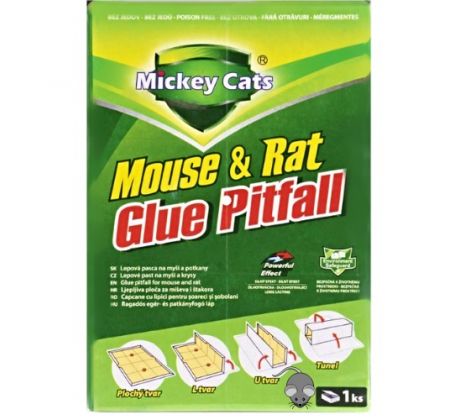 Lepová pasca na myši a potkany - MOUSE & RAT 1 ks