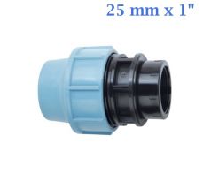 PE Prechod s vnútorným závitom 25 mm x 1 "