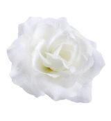 Umelá ruža francúzska krémová 13 cm