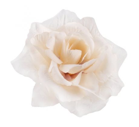 Umelá ruža francúzska marhuľová 13 cm