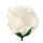 Umelá ruža puk krémová 6 cm