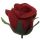 Umelá ruža tmavočervená puk 7 cm