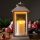 Lampáš MagicHome Vianoce bielo-zlatý LED 33 cm