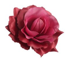 Umelá ruža bordo 11 cm