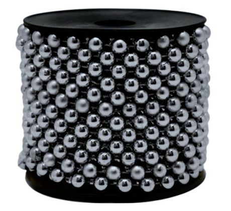 Vianočná reťaz antracit 8 mm / 10 m