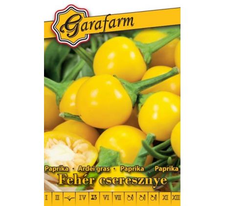 Paprika Fehér cseresznye - feferónka