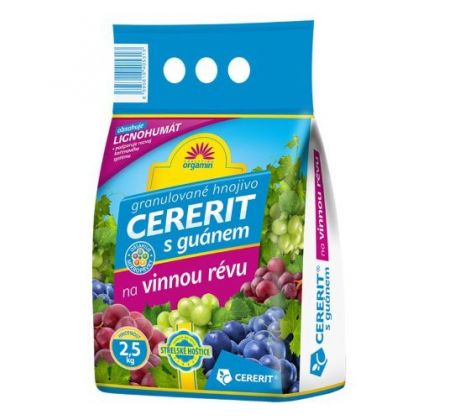 Cererit s guánom Orgamin na vinič 2,5kg