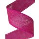 Stuha z juty fuksia 5 cm / 1 m
