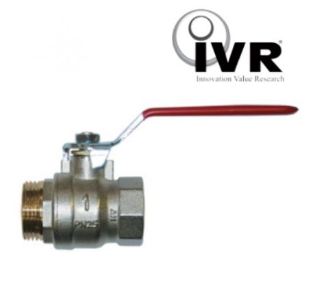 IVR guľový ventil 6/4" MF páka PN25