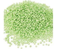 Polystyrénové guličky zelené 5 mm / 13 g