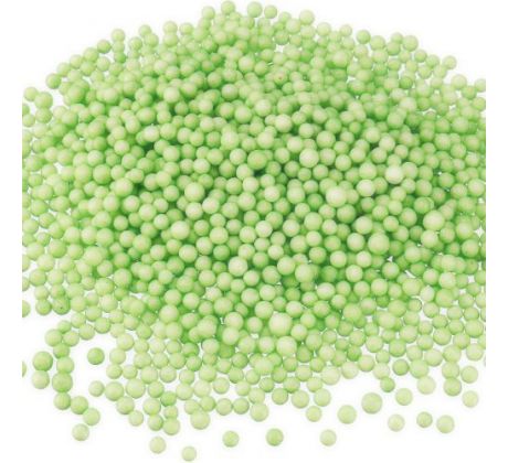Polystyrénové guličky zelené 5 mm / 13 g