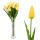 Umelý tulipán žltý 55 cm