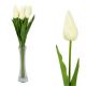 Umelý tulipán krémový 55 cm