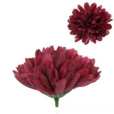 Umelá chryzantéma burgundy 9 cm