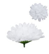 Umelá chryzantéma biela 9 cm